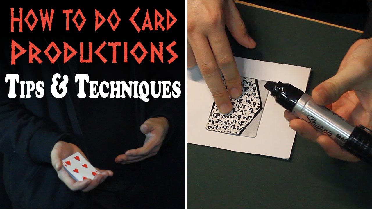 How to do Cards for Card Productions
