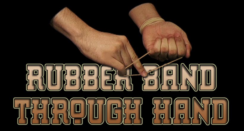 Rubber Band Through Hand